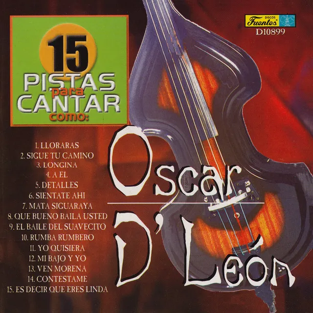 15 Pistas para Cantar Como - Originalmente Realizado por Oscar D' León