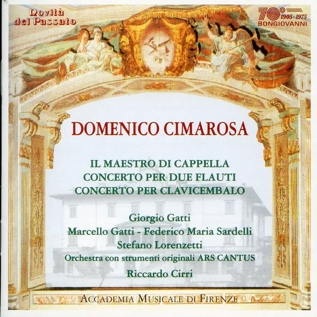 Il maestro di cappella (arr. L. Bettarini): Sinfonia