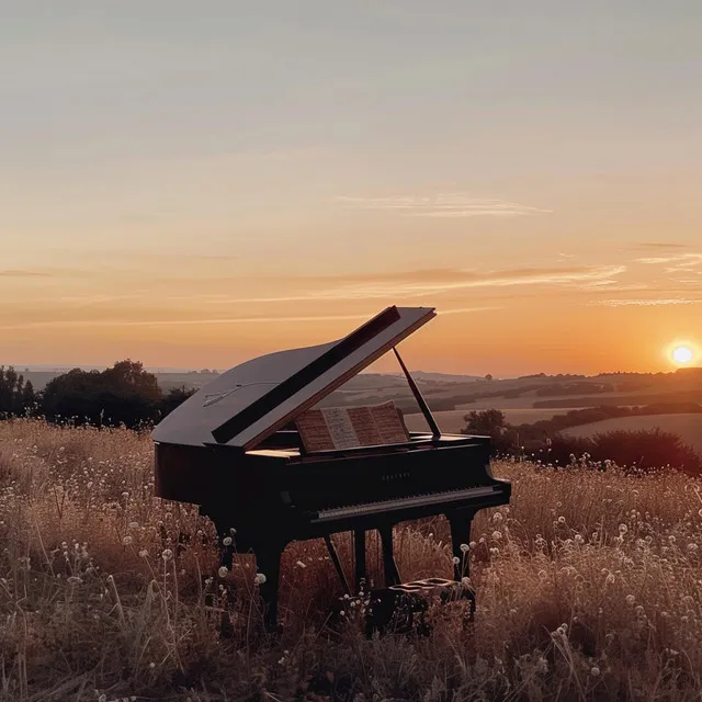 Música De Piano: Melodías Vespertinas