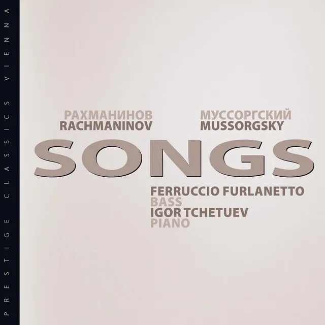 SONGS - Rachmaninov / Mussorgsky (Sung In Russian Language)