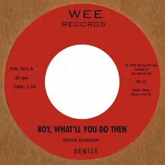 Boy, What'll You Do Then / Chaos by Denise