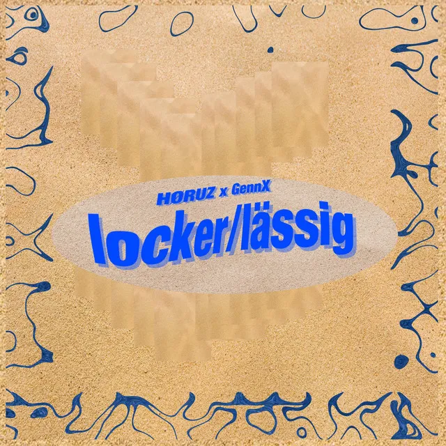 locker/lässig