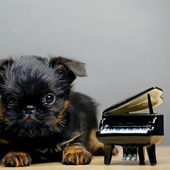 Harmonic Dog Whispers: Piano's Reflective Connection by Relaxing Dog Music Society