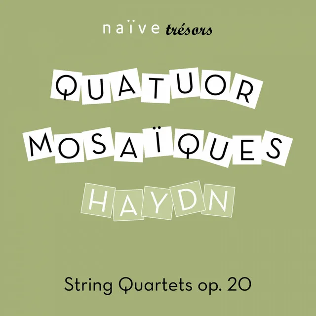 String Quartets, Op. 20, No. 1 in E-Flat Major, Hob. III:31: I. Allegro moderato