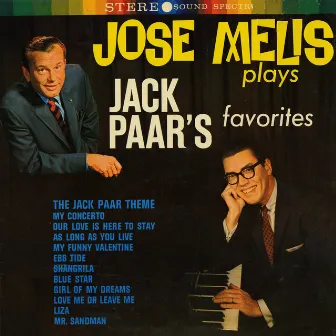 Plays Jack Paar's Favorites by Jose Melis