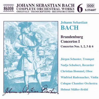 BACH, J.S.: Brandenburg Concertos, Vol. 1 by Cologne Chamber Orchestra