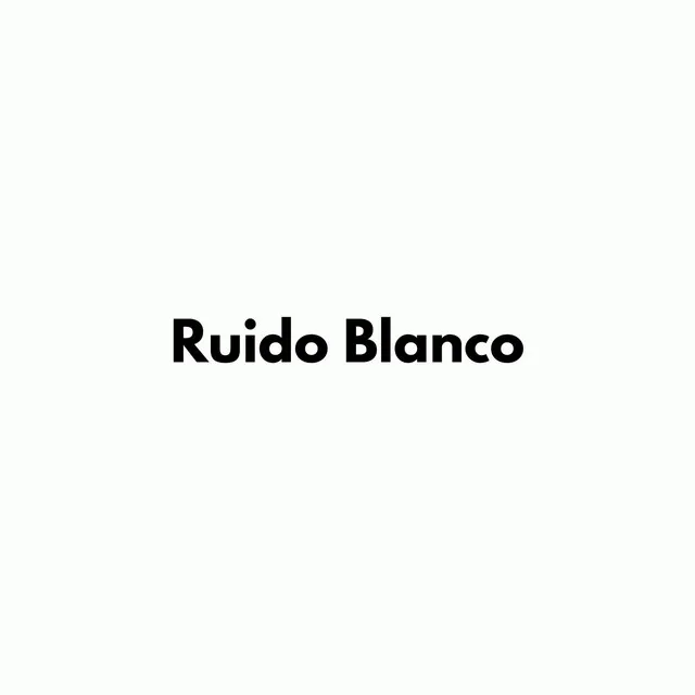 Ruido Blanco - Terapia de Tinnitus