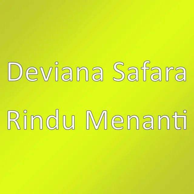 Rindu Menanti