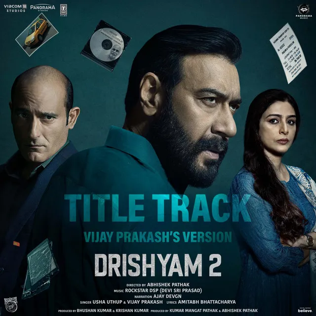 Drishyam 2 Title Track (Vijay Prakash's Version) [From 