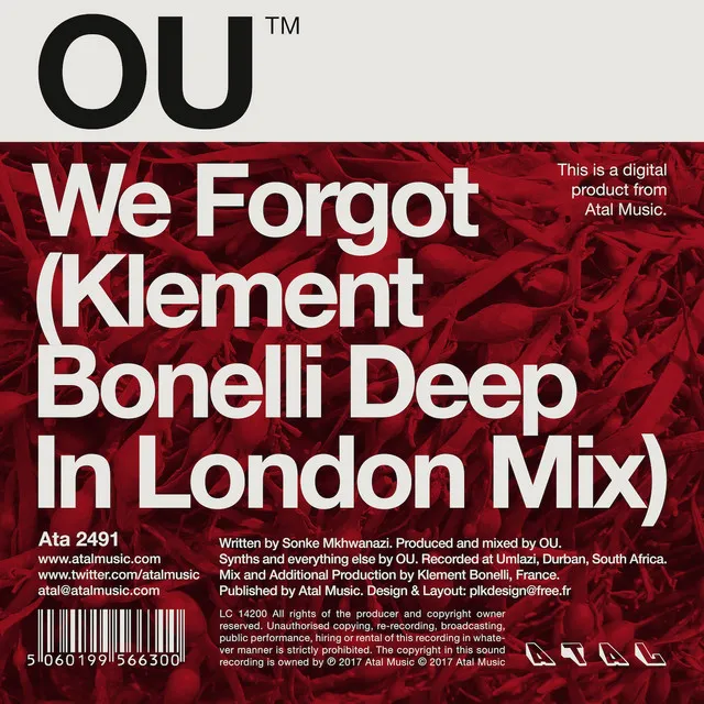 We Forgot (Klement Bonelli Deep in London Mix)