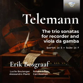 Telemann: Trio Sonatas for Recorder and Viola da Gamba by Lucile Boulanger