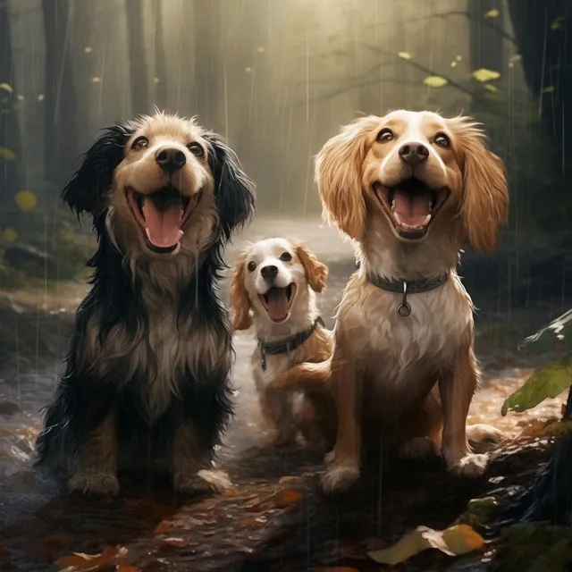 Radiant Rainfall Resonance with Dogs