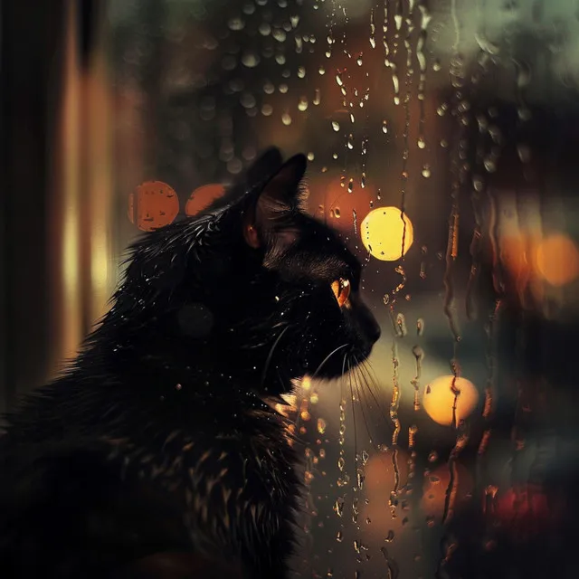 Frecuencias Serenas De Lluvia Binaural Para Gatos