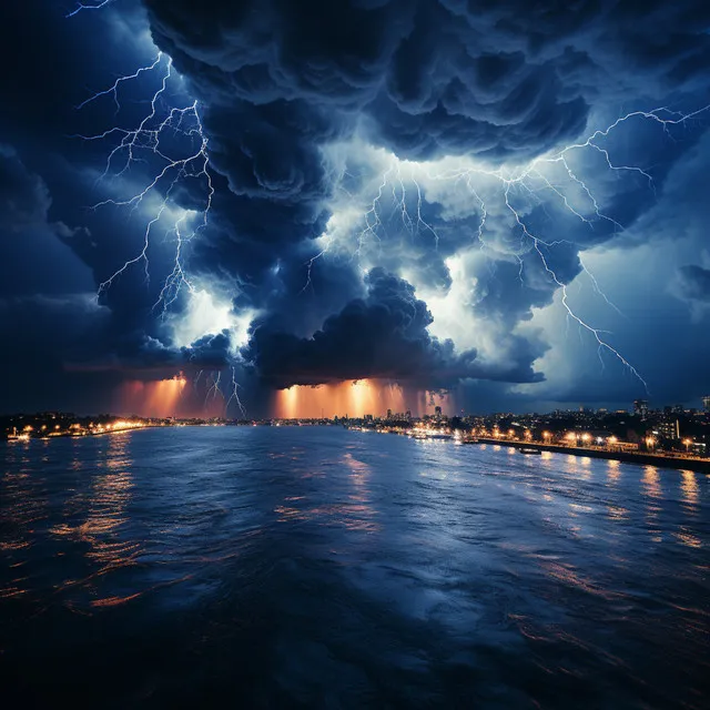 Meditación Cósmica De Lluvia En Ondas Theta, Radiante