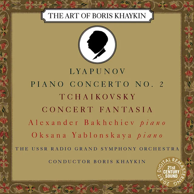 Lyapunov: Piano Concerto No. 2 in E Major, Op. 38 - Tchaikovsky: Concert Fantasia for Piano and Orchestra in G Major, Op. 56