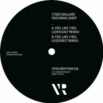 Feel Like I Feel (Legowelt, John Daly Remixes) by Tyson Ballard