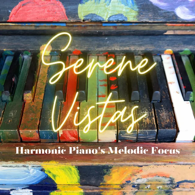 Serene Vistas: Harmonic Piano's Melodic Focus