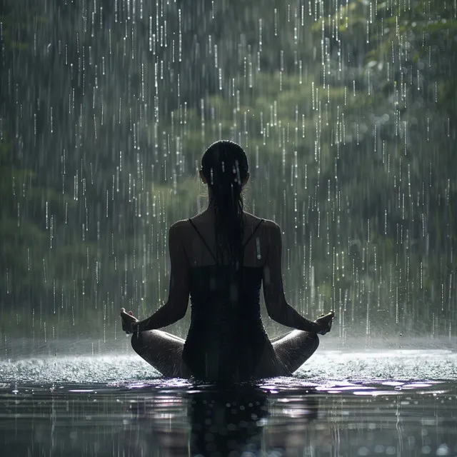 Binaural Rain Meditation: Serene Drops