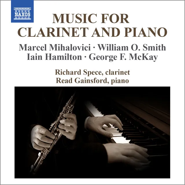 Sonata for Clarinet and Piano in 2 Movements, Op. 15: II. Allegretto