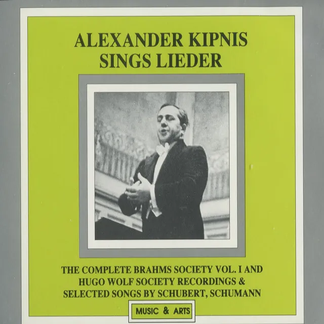 5 Lieder, Op. 105 (text by D. von Liliencron and H. von Lingg): No. 4. Auf dem Kirchhofe