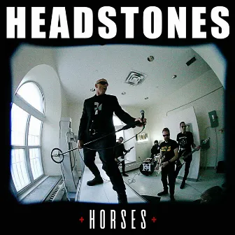 Horses by Headstones