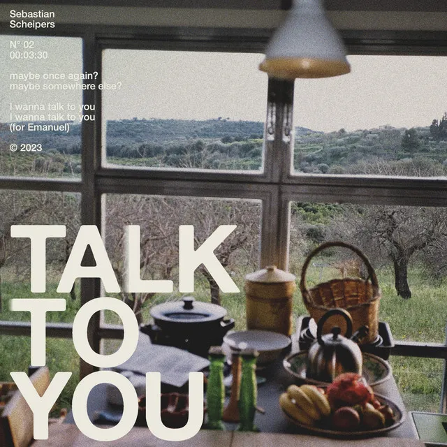 Talk to you