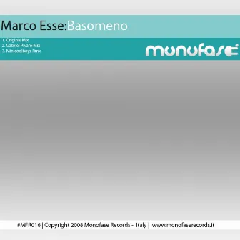 Basomeno by Marco Esse