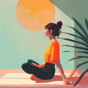 Melodías De Flexibilidad: Paisajes Sonoros De Yoga by Mundo lento