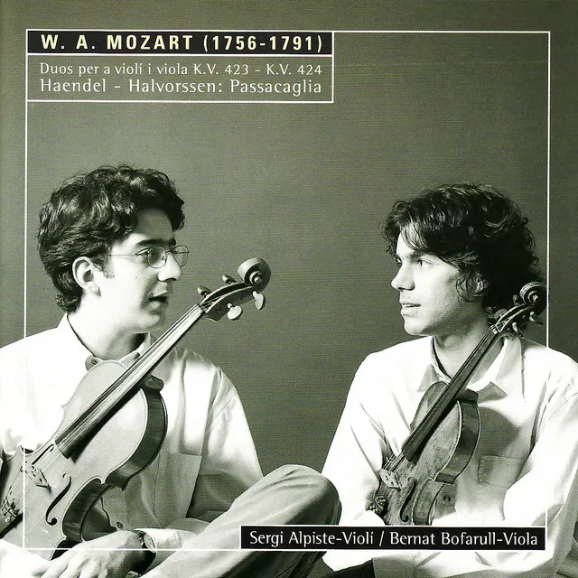 Duo for Violin and Viola in G Major, K. 423 III. Rondeau, Allegro