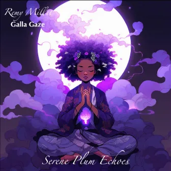 Serene Plum Echoes by Galla Gaze