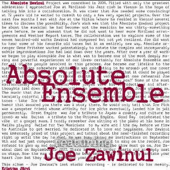 Absolute Zawinul by Absolute Ensemble