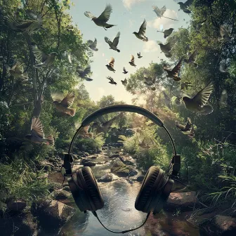 Binaural Creek Melodies: Birds in Nature's Symphony - 92 88 Hz by Beyond Quantum