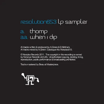 Resolution 653 LP (Sampler) by Instra:mental