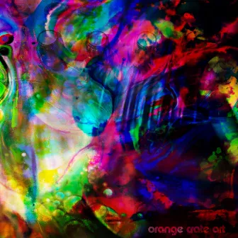 Microscopic Liquid Subway to Oblivion by Orange Crate Art