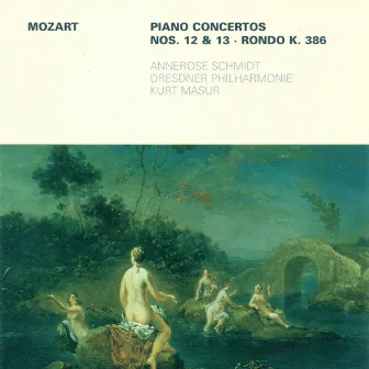 MOZART, W.A.: Piano Concertos Nos. 12 and 13 / Rondo, K. 386 (Schmidt, Dresden Philharmonic, Masur) by Annerose Schmidt