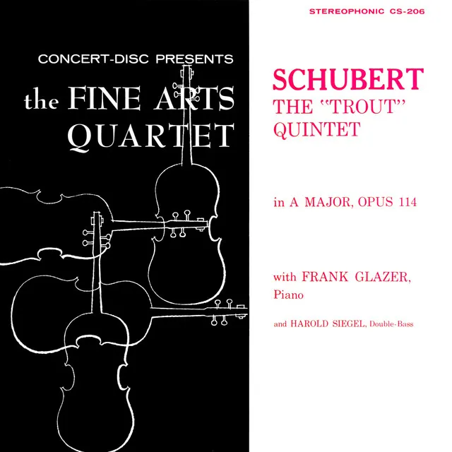 Quintet for Piano and Violin, Viola, Violoncello and Contrabass, D. 667 "The Trout": III. Scherzo. Presto