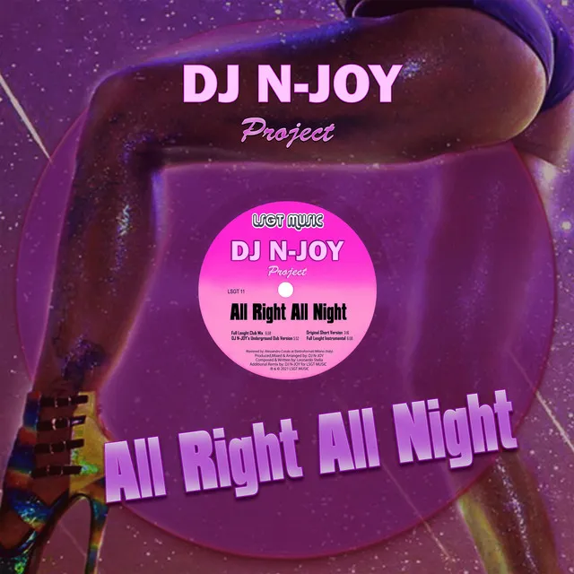 All Right All Night - DJ N-JOY Full Lenght Instrumental