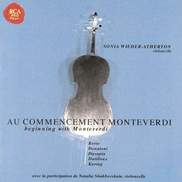 Immer (pour violoncelle seul): I. Premier mouvement