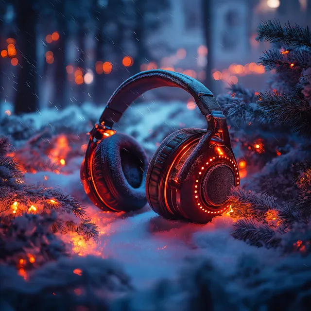 Headphones Christmas Beat