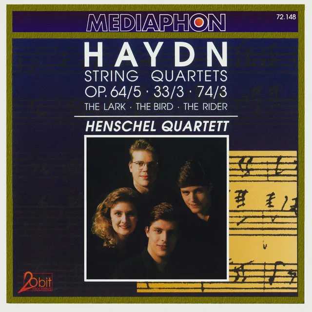 String Quartet in D Major, Op. 64, No. 5 "Lark": I. Allegro moderato