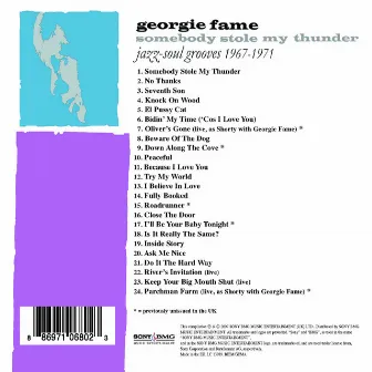 Somebody Stole My Thunder by Georgie Fame