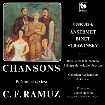 Stravinsky - Ansermet - Binet: Chansons de Charles Ferdinand Ramuz by Basia Retchitzka