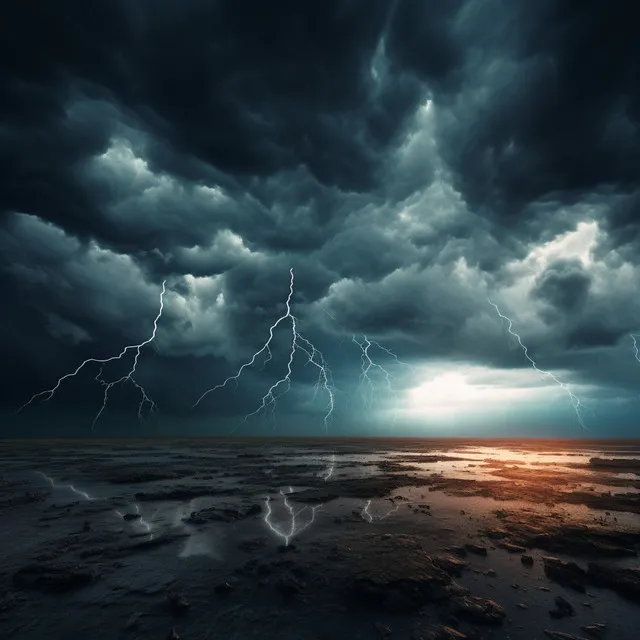 Binaural Storm Meditation: Peaceful Thunder Ambiance