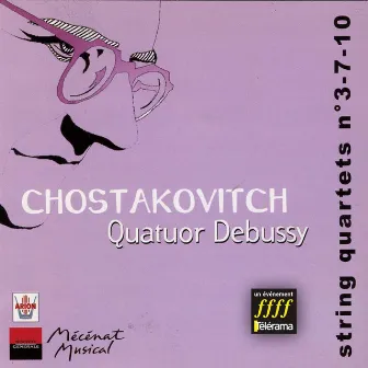 Chostakovitch : Quatuors à cordes no. 3, 7 & 10, Vol.2 by Christophe Collette