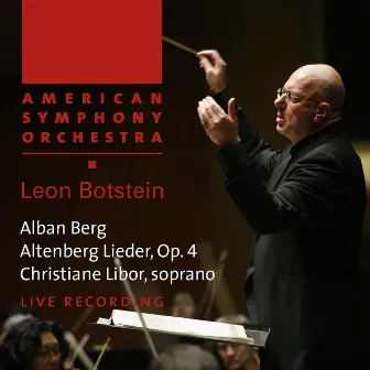 Berg: Altenberg Lieder by Christiane Libor