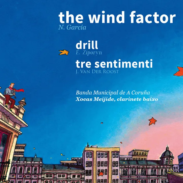 Nani García: the Wind Factor- Evan Ziporyn: Drill- Jean Van Der Roost: Tre Sentimenti