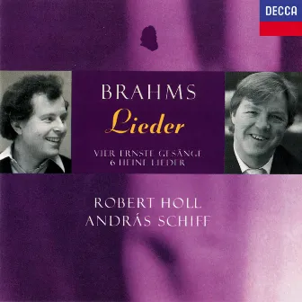 Brahms: Lieder by Robert Holl