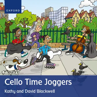 Cello Time Joggers by Kathy Blackwell