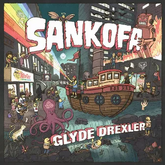 Glyde Drexler by Sankofa