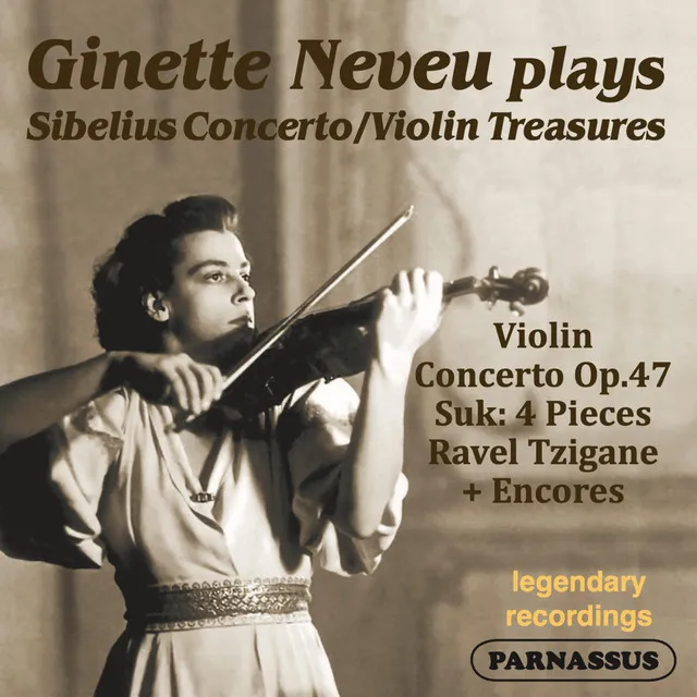 Ginette Neveu Plays Sibelius Concerto & Violin Treasures